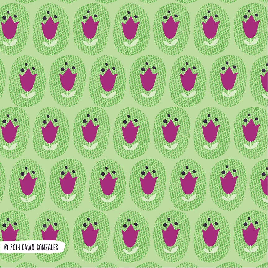 Folk Tulips