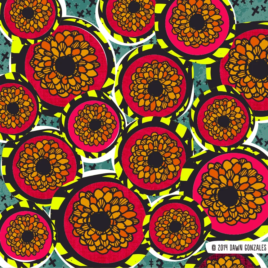 African Inspired Floral