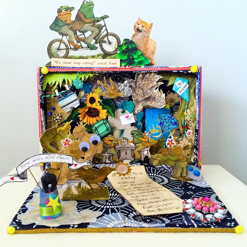 Adventures with Frog and Toad Diorama