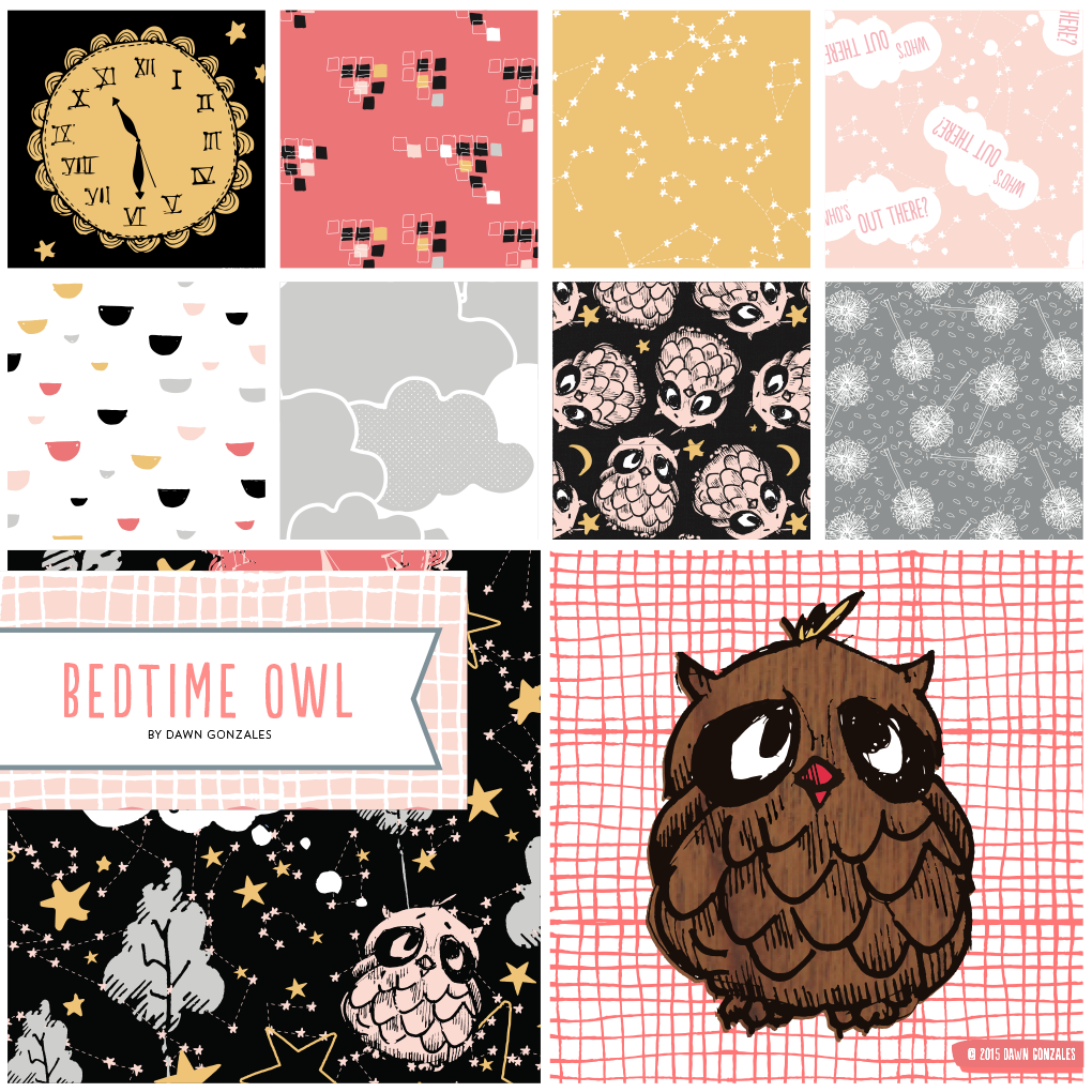 Bedtime Owl Bedtime Owl Toddler Pink Colorway Collection