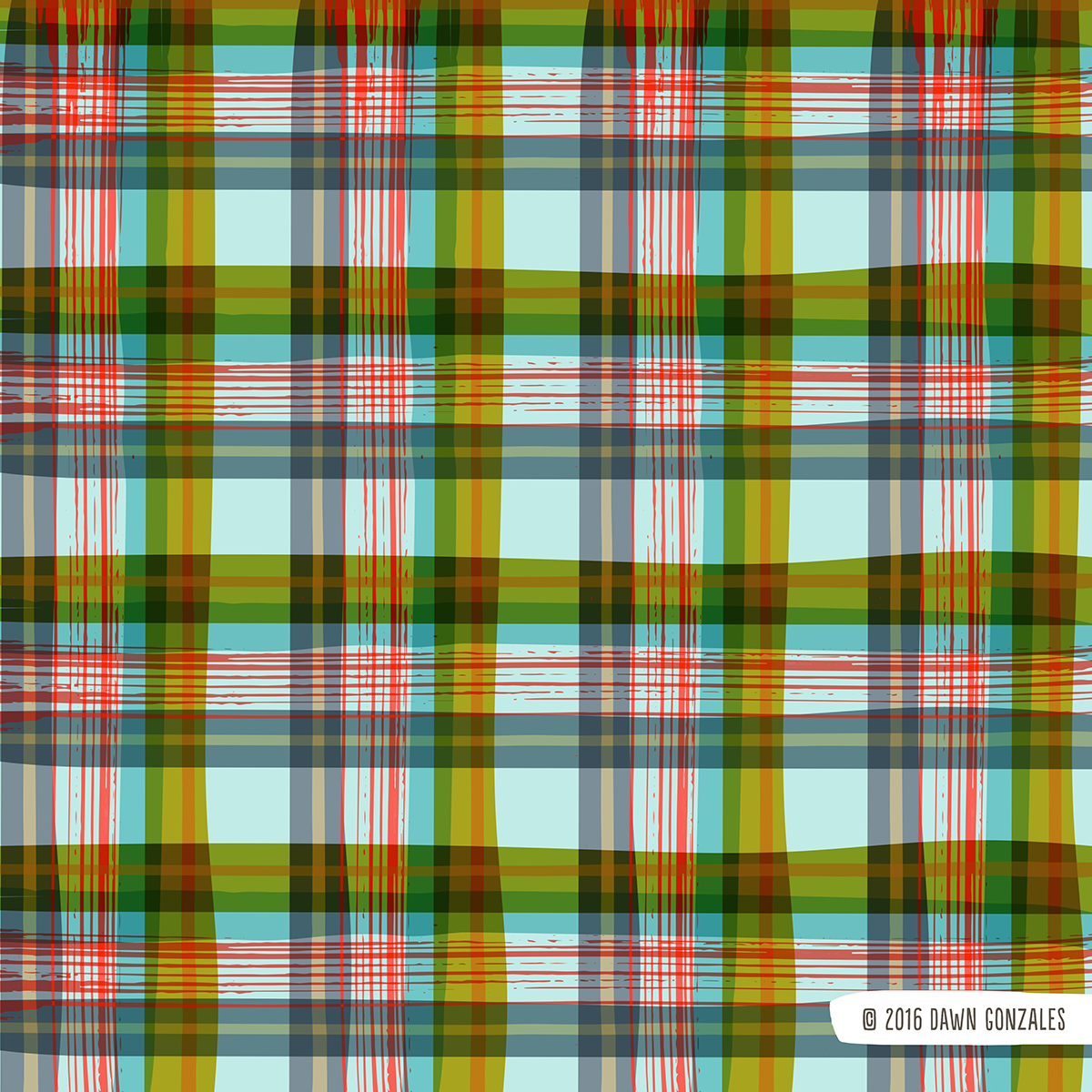 Multicolored Plaid