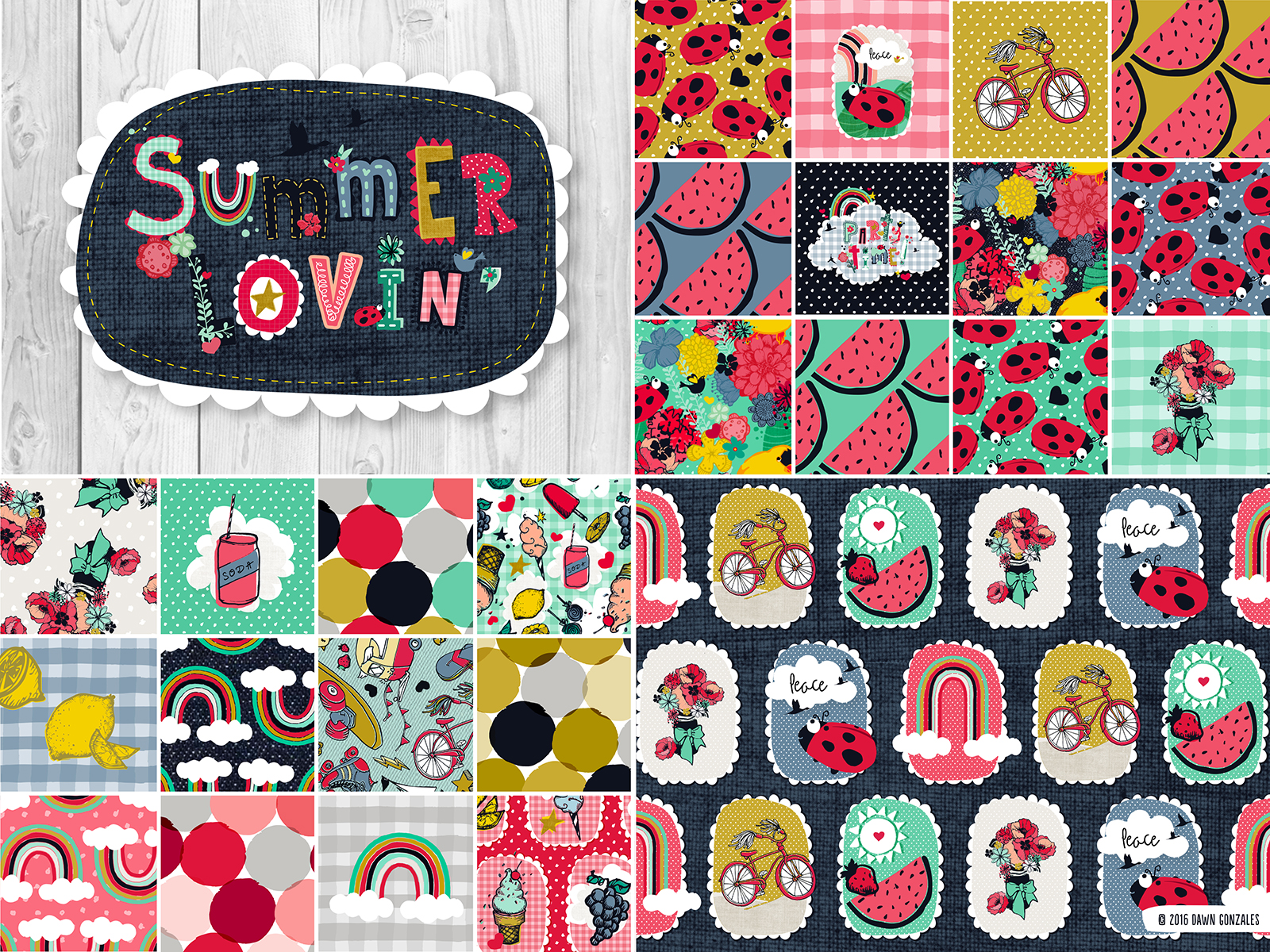 Summer Lovin' Party Ware Collection