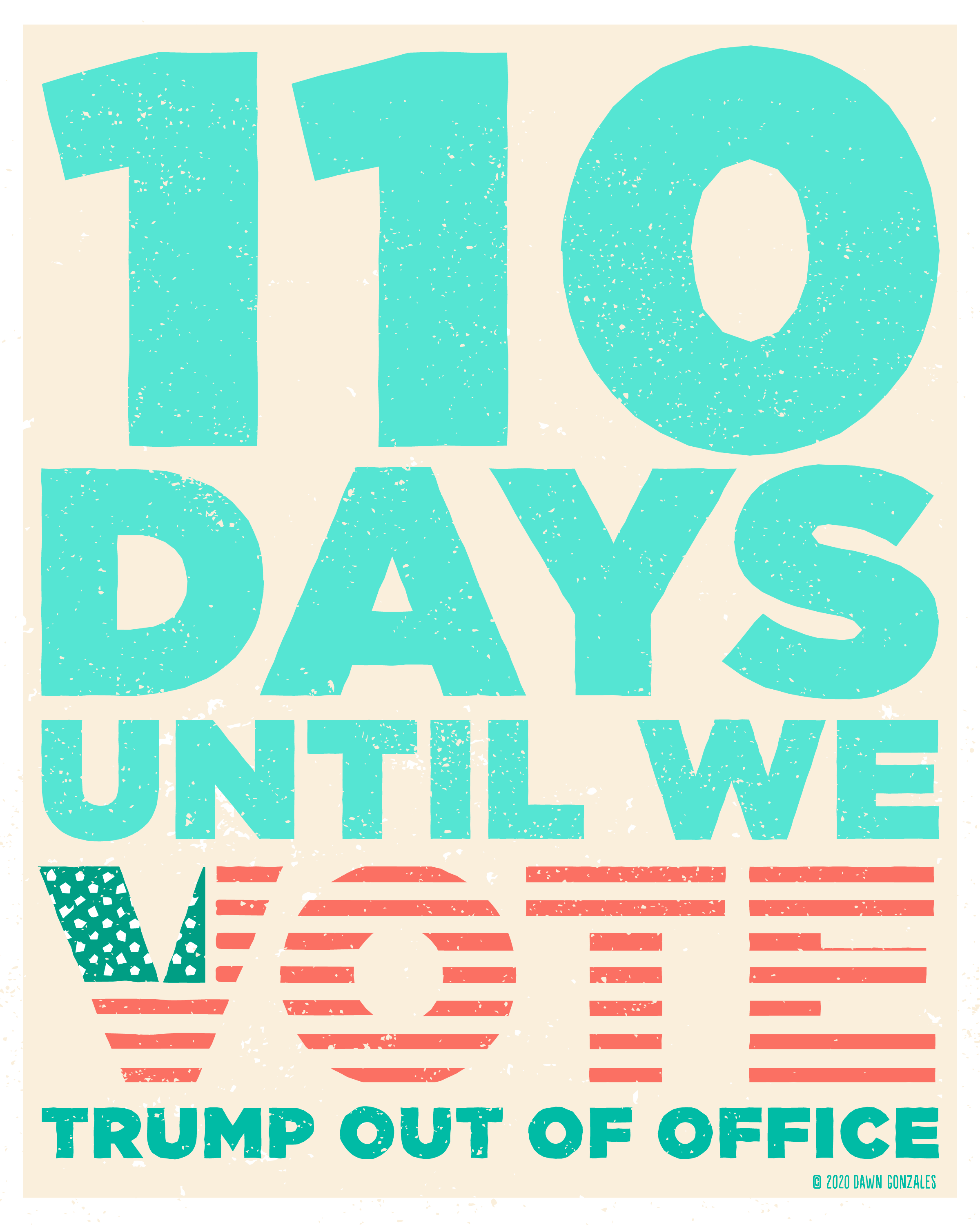 100 Days Until We Vote, 2020