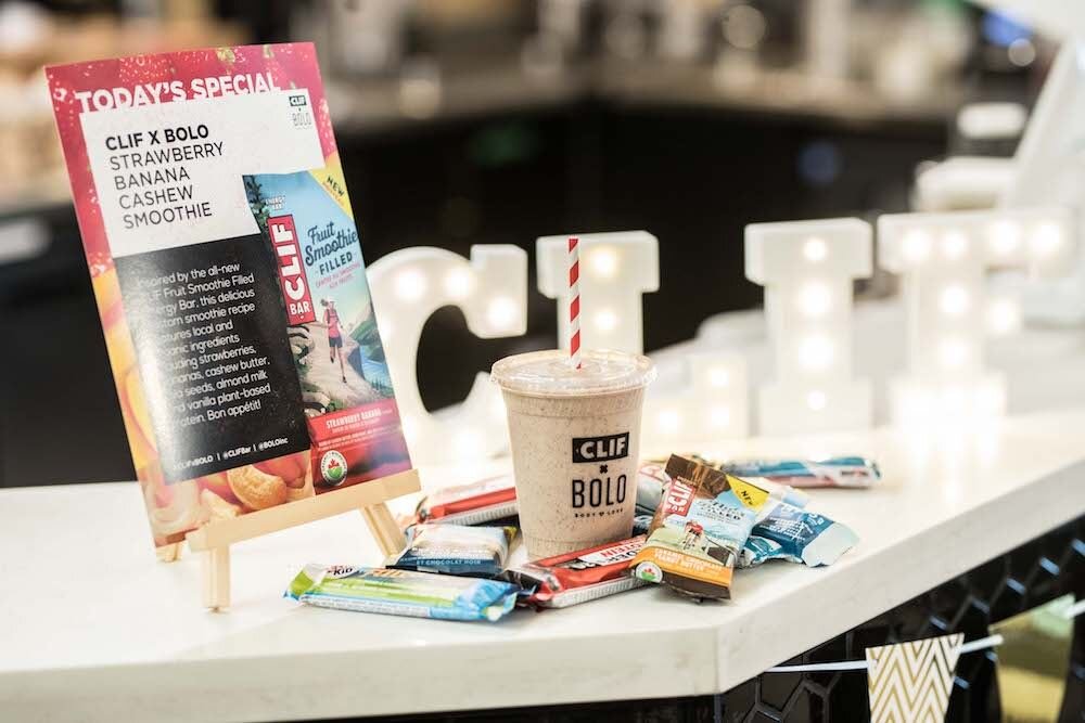 Clif Bar X Bolo, Fruit Smoothie Filled launch, Toronto, CAN 2019
