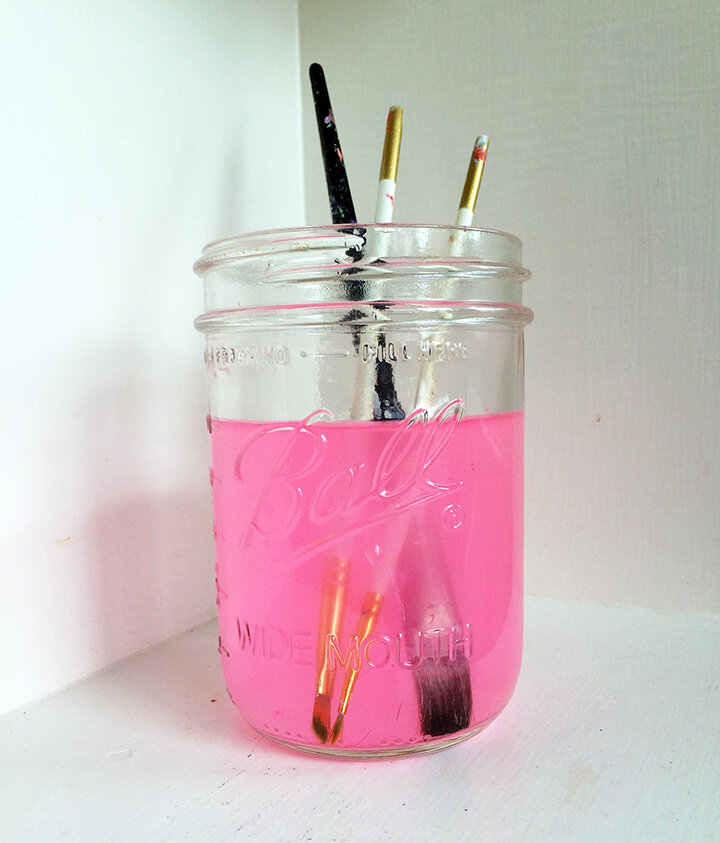 Paint Jar (Not Coffee!)