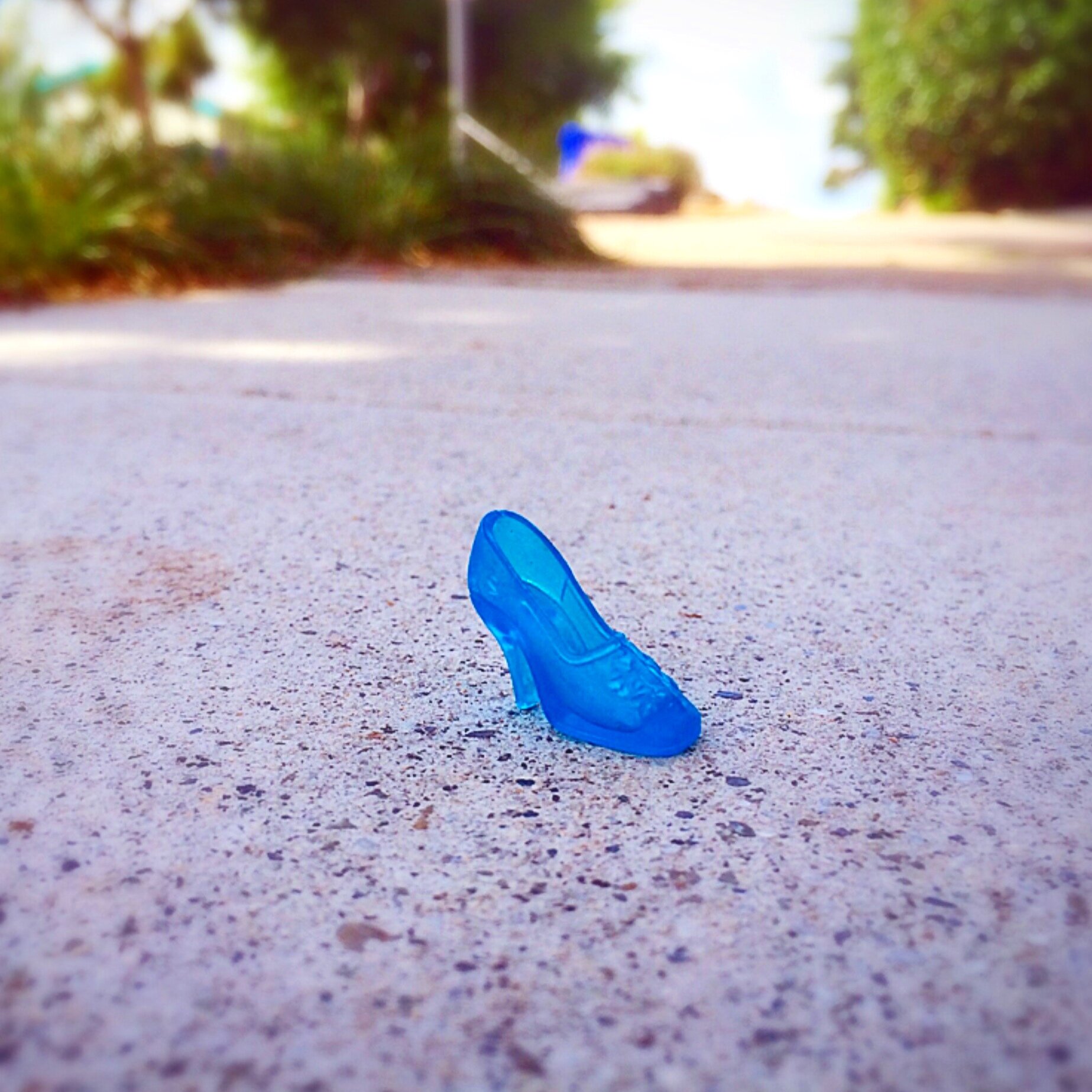 Tiny Blue Shoe