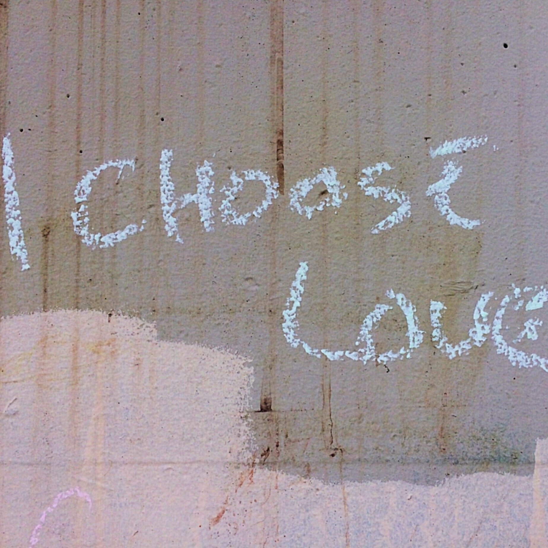 I Choose Love, Neighborhood Graffiti