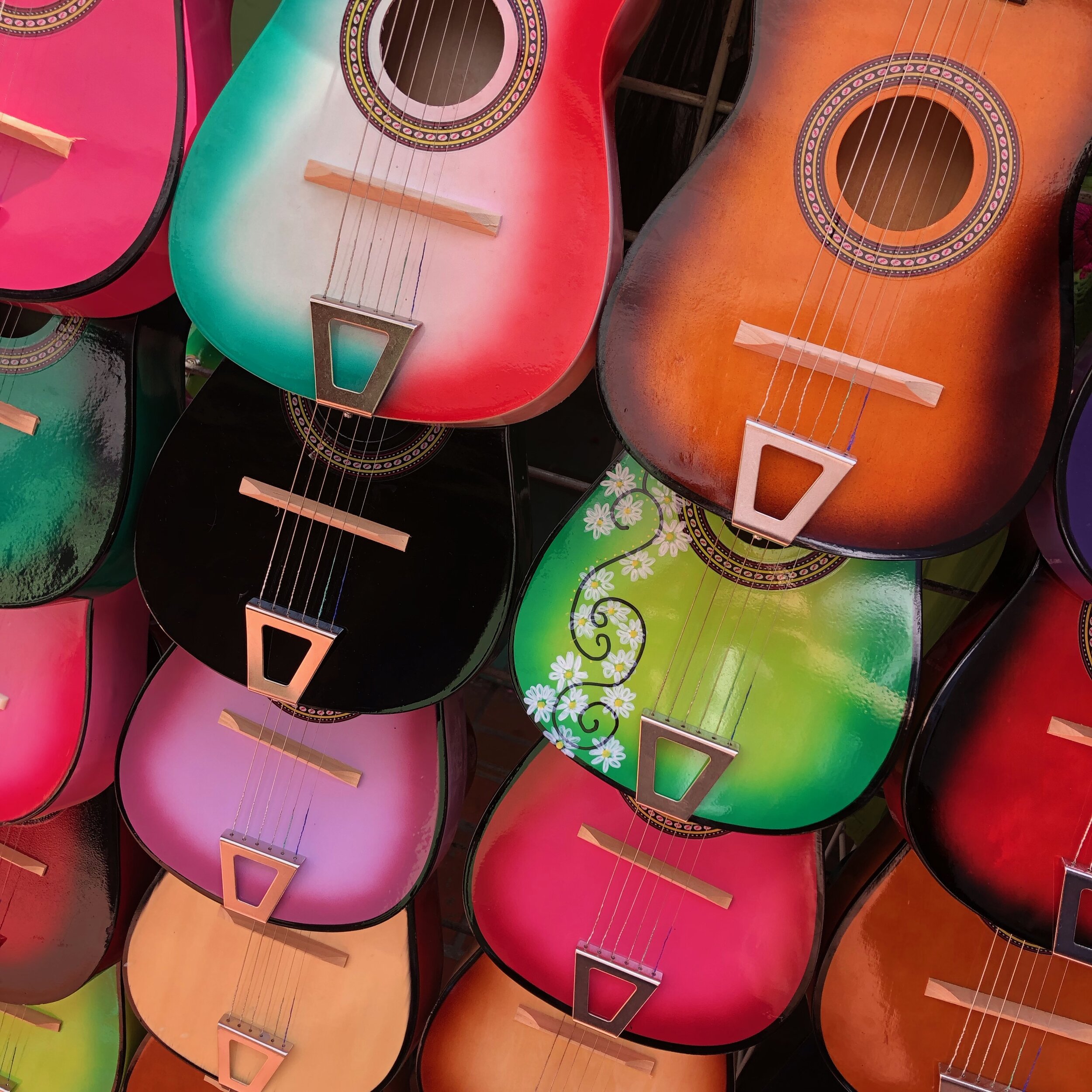 Toy Guitars, Olvera Street, Los Angeles