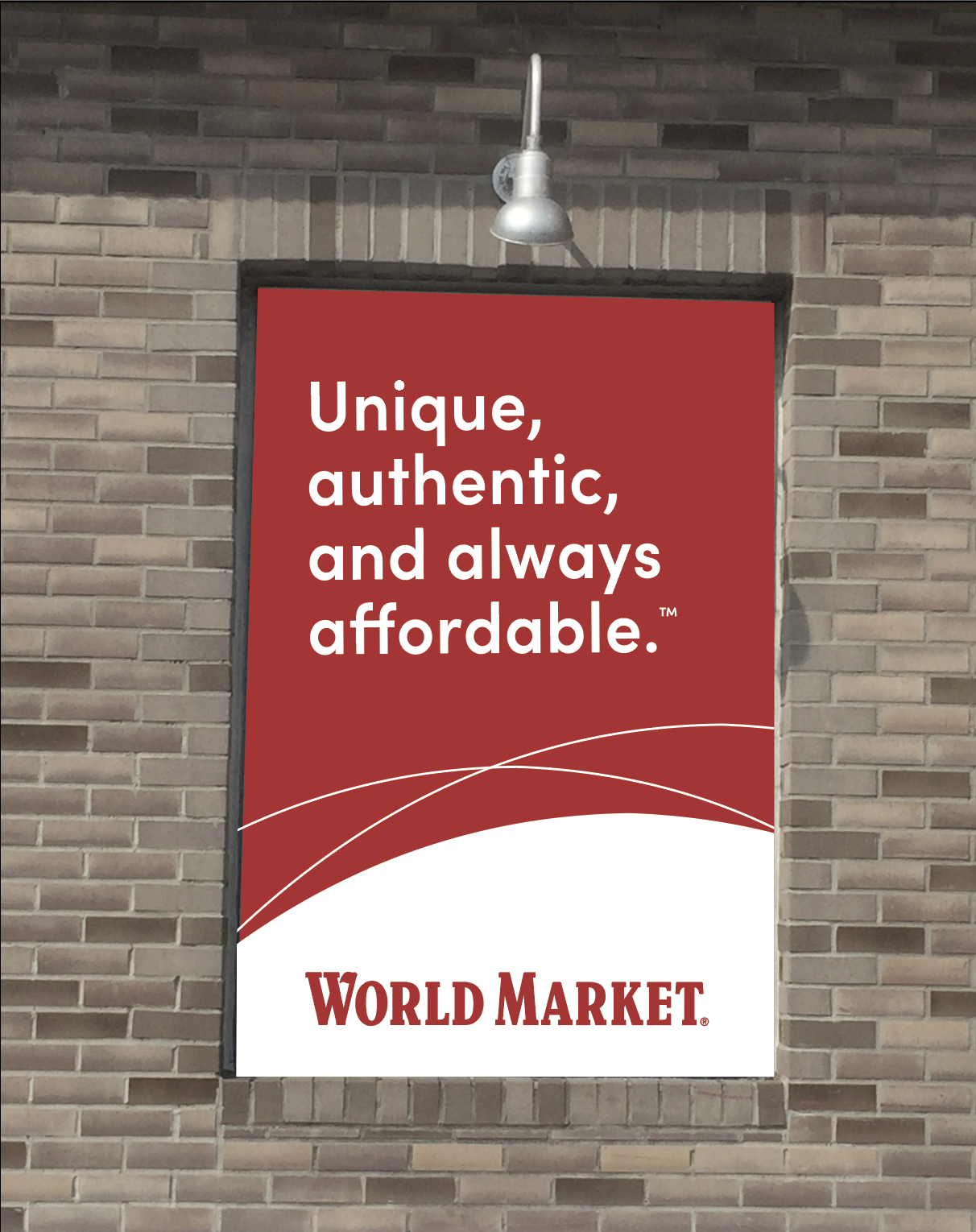 World Market Window Poster