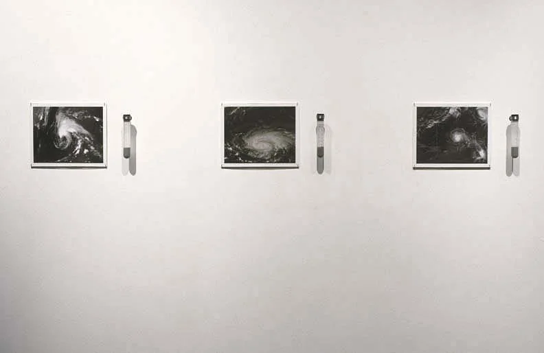 "Space, Sea, and Earth" 1998, Installation view, Lance Fung Gallery NYC