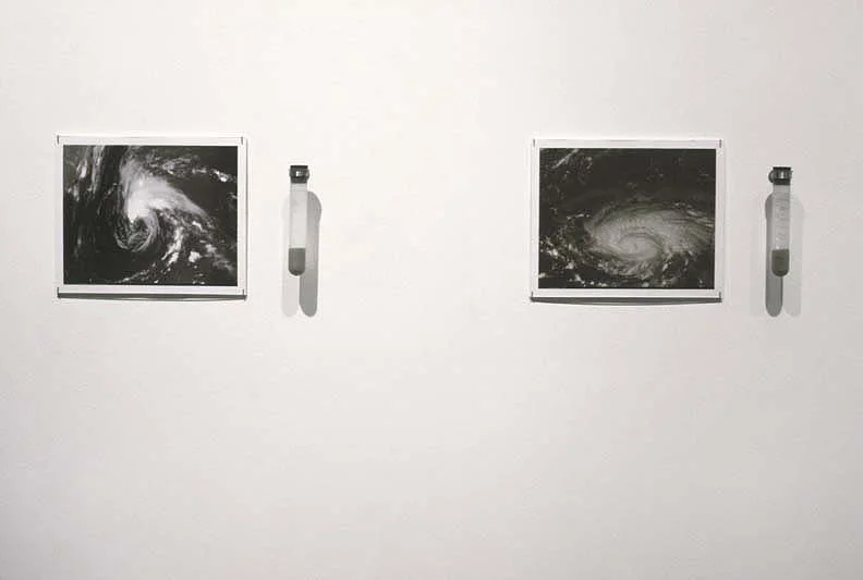 "Space, Sea, and Earth" 1998, Installation view, Lance Fung Gallery NYC
