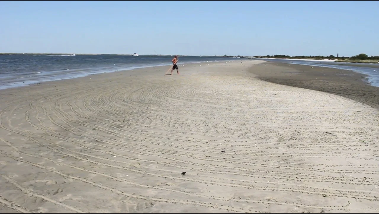 "Contour Drawing of a Clam Shell" video still