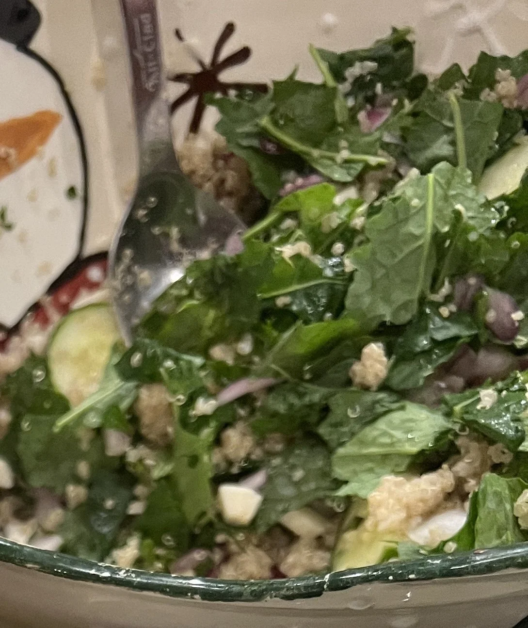 Kale &amp; Quinoa Salad w/Tahini Lemon Dressing (Windham Wellness Retreat Weekend 2023)