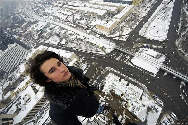 Kirill Oreshkin desde lo alto