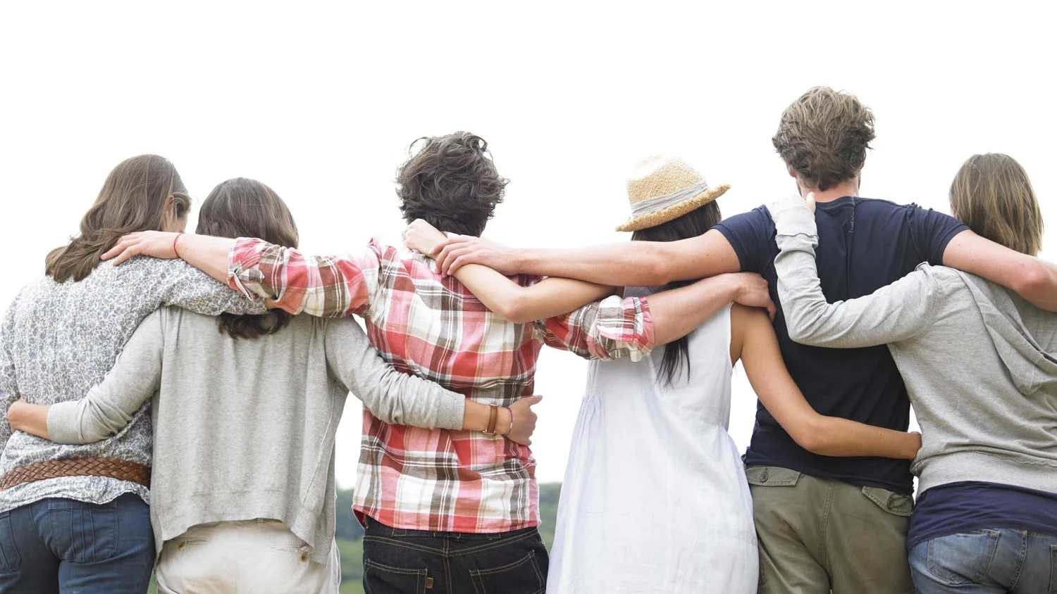 NICU support group friends hugging