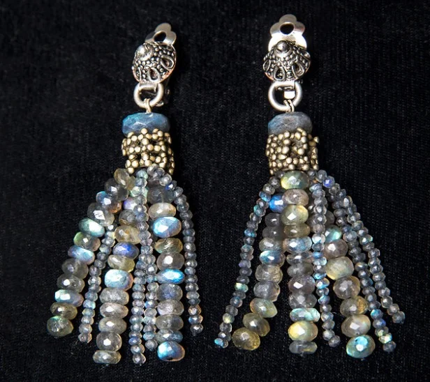 Labradorite Earrings