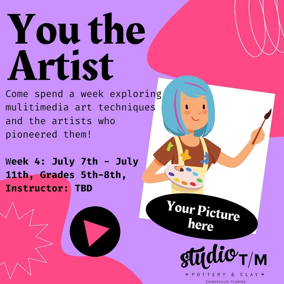 Next week is our tweens and teens camp! We&rsquo;ve got a few spaces left for this upcoming week of material exploration! Come join our fantastic camp community for this once in the summer opportunity! 

Scholarships and siblings discounts available!