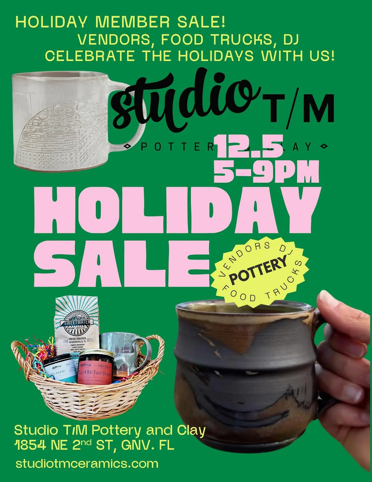 Our Holiday Sale is coming! 

We&rsquo;ve included members, staff, some of your favorite local vendors, food trucks, and a DJ spinning your favorite tunes! Please save the date to join us! We will have demos, Holiday event signups, and more!! 

#gain