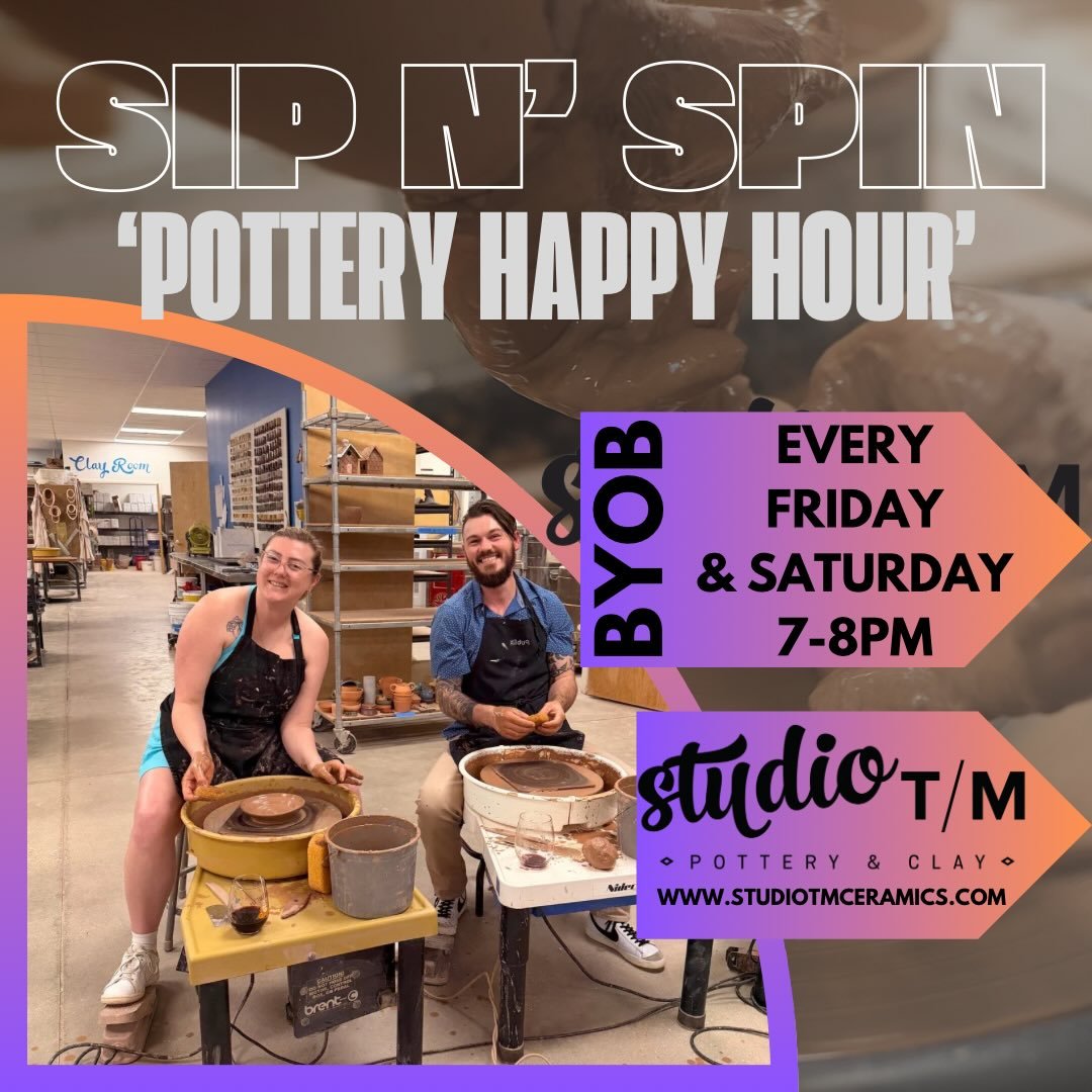 It&rsquo;s the weekend! We&rsquo;ve go a few spaces left for our Sip n&rsquo; Spins this weekend! It&rsquo;s BYOB FOR 21+, and we&rsquo;d love to have happy hour with you! 

#gainesville #gainesvilleflorida #gainesvillefl #florida #uf gogators madein