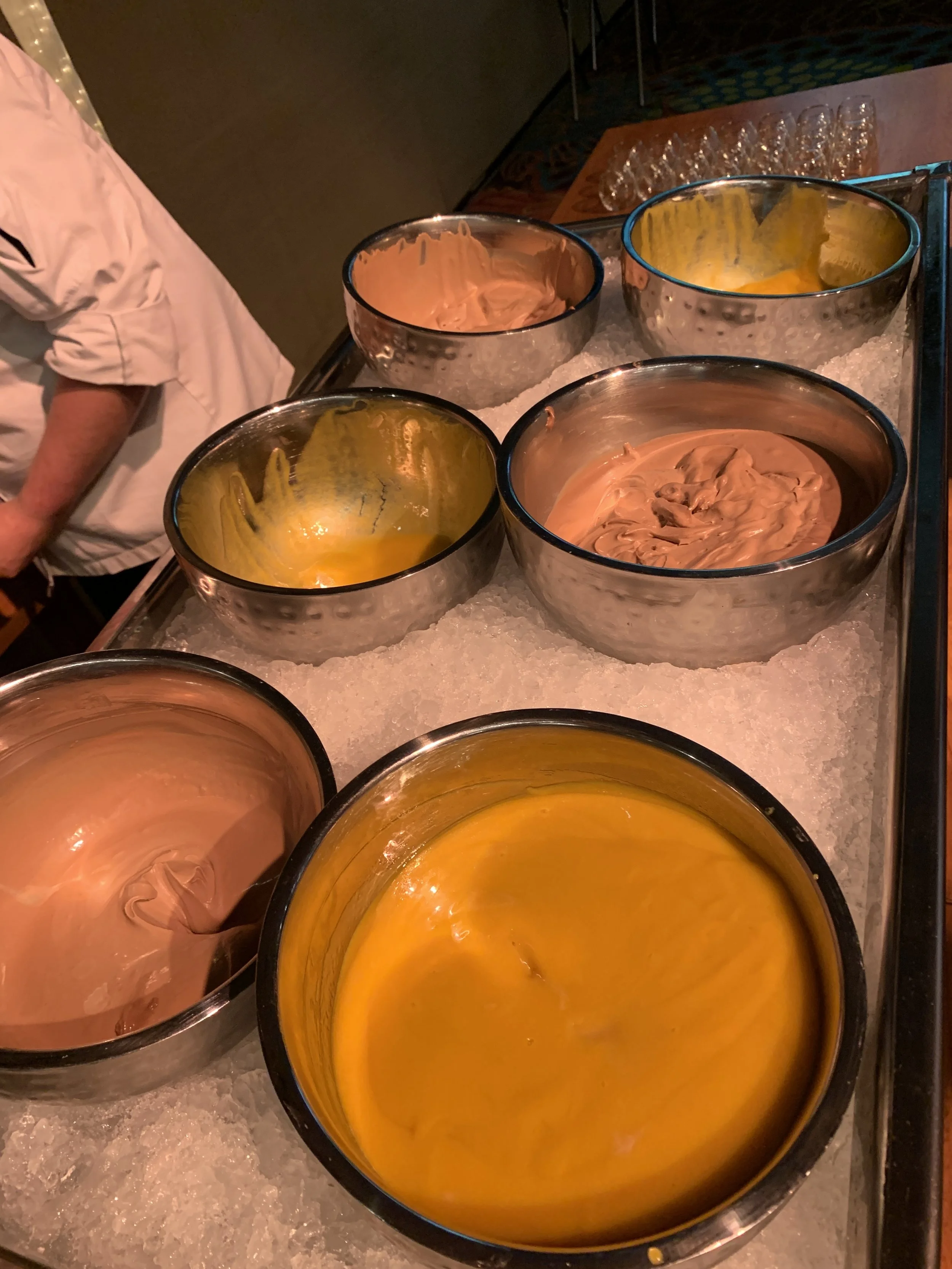 GSR Nitrogen icecream in buckets.JPG