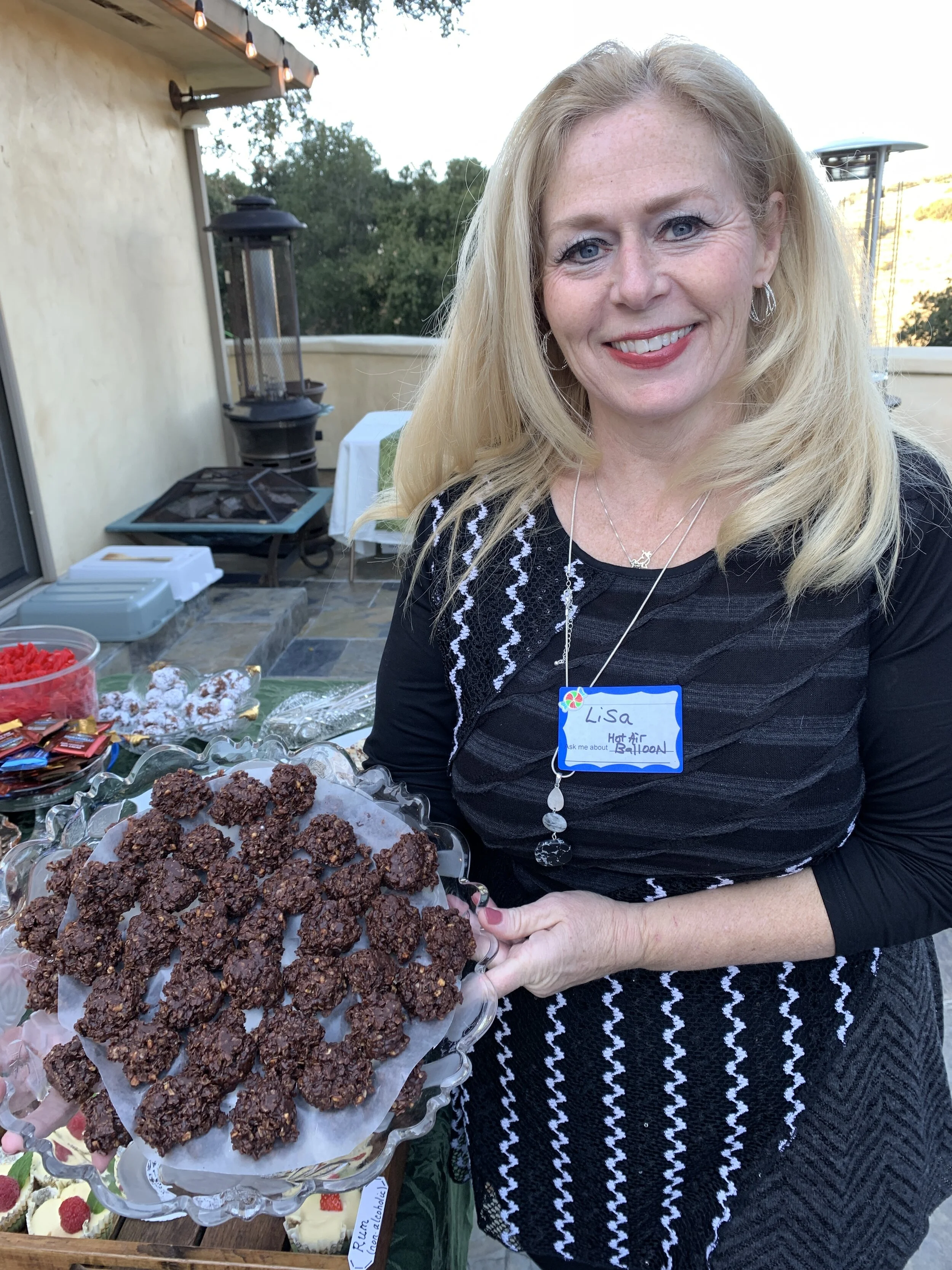 Lisa Latham image Holding No Bake Cookies.JPG