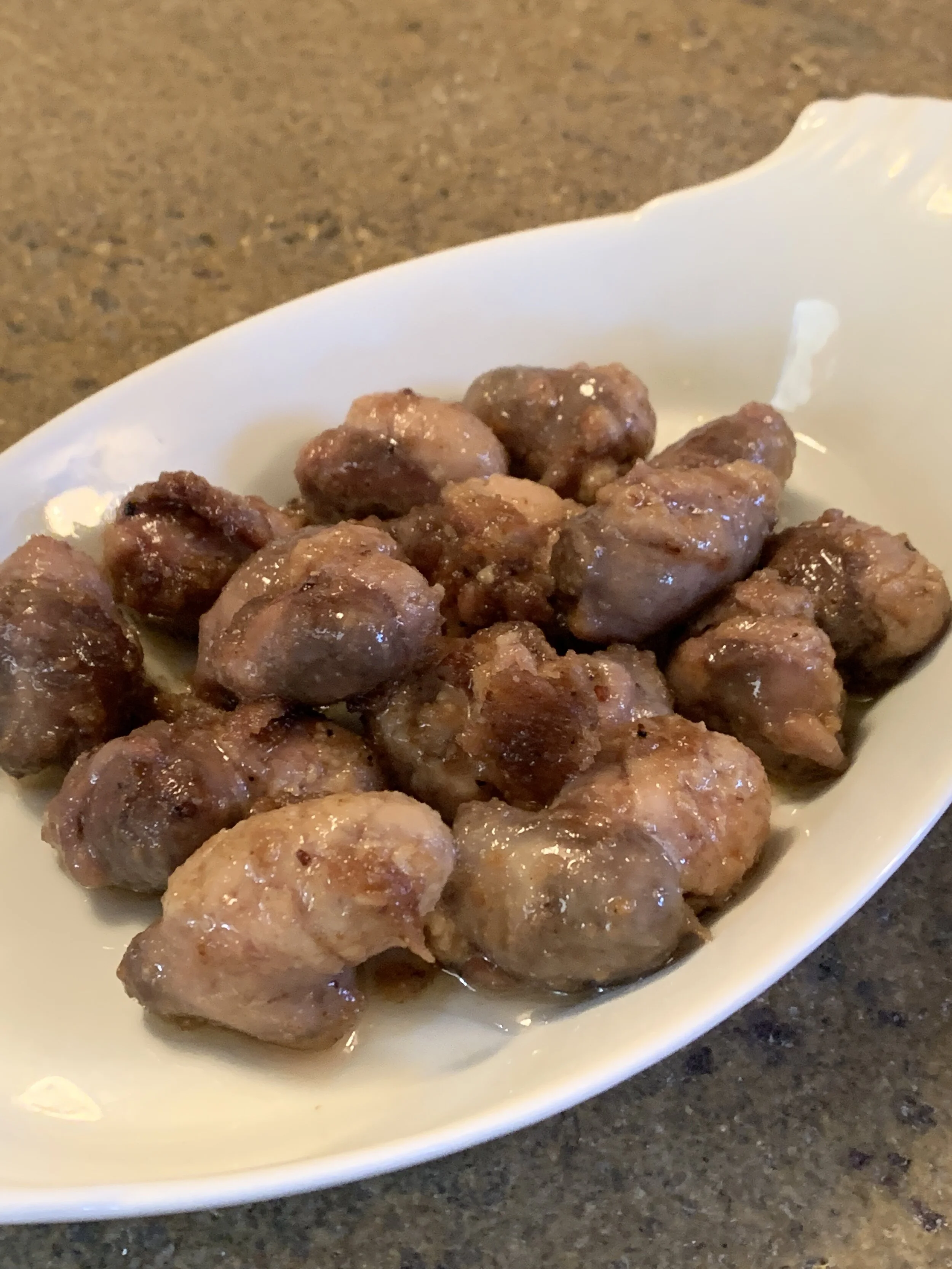 Calf fries in dish ready to eat.JPG