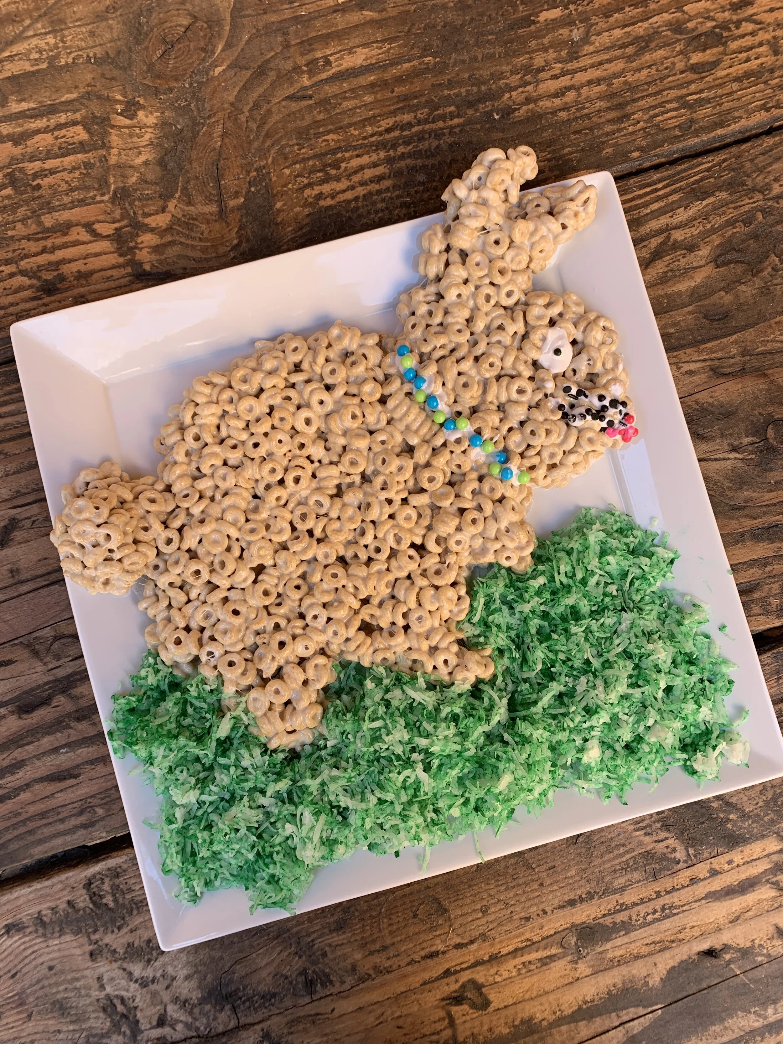 Heidi's  Edible Bunny- Springtime Fun with Kids!