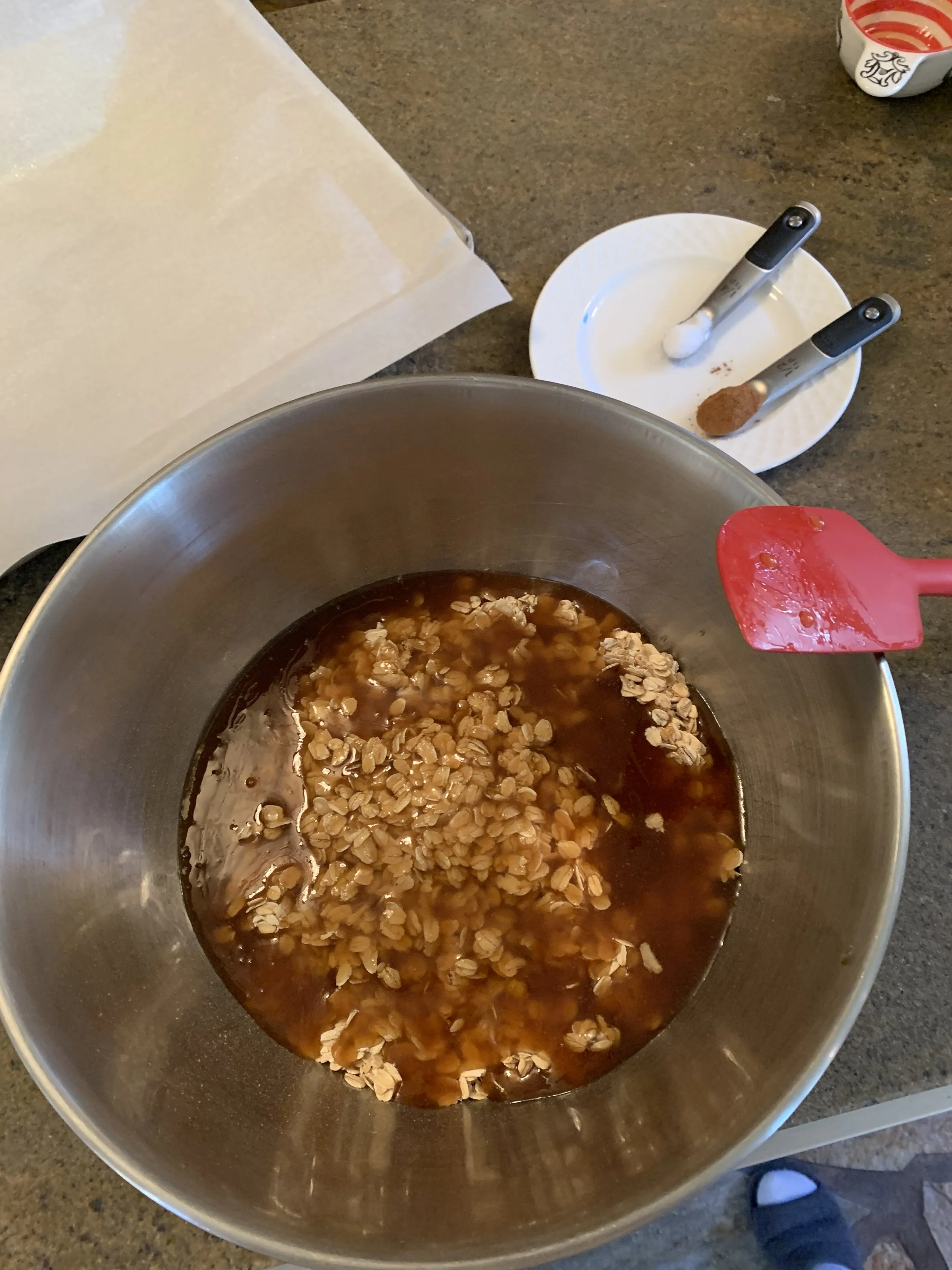 Step3 Mixing wet with Oats.JPG