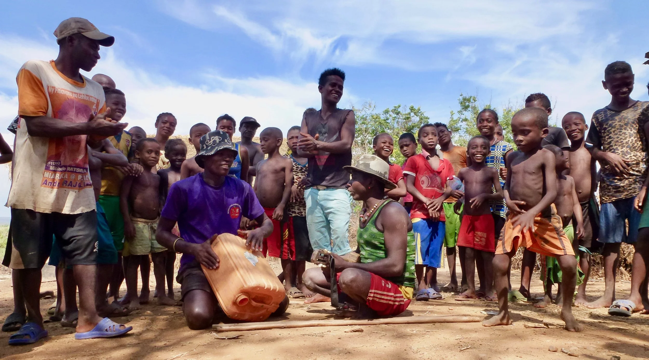 Our rowers were also the musical entertainment for the people of the villages that we passed through.