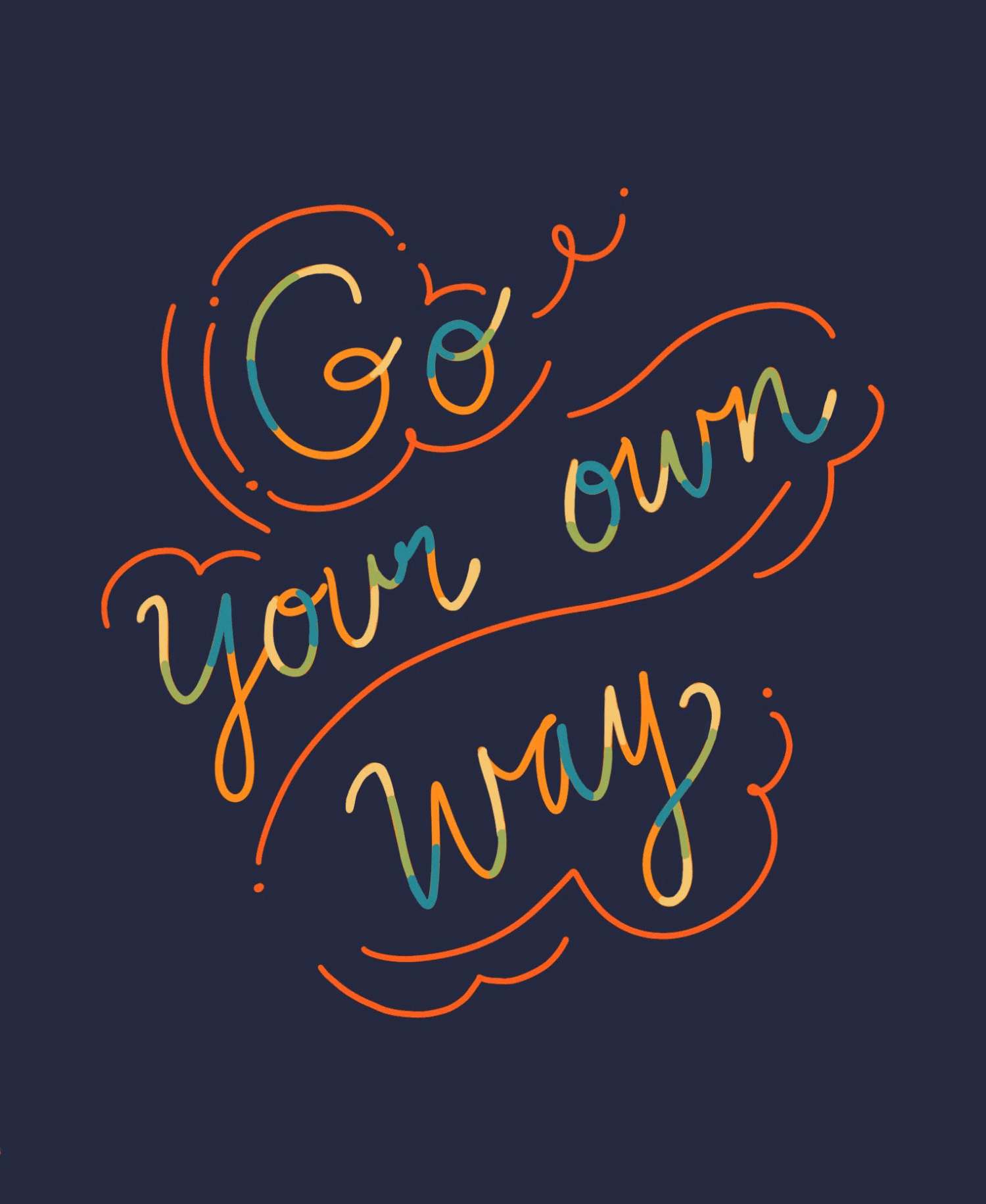Go Your Own Way Hannah Chi Design
