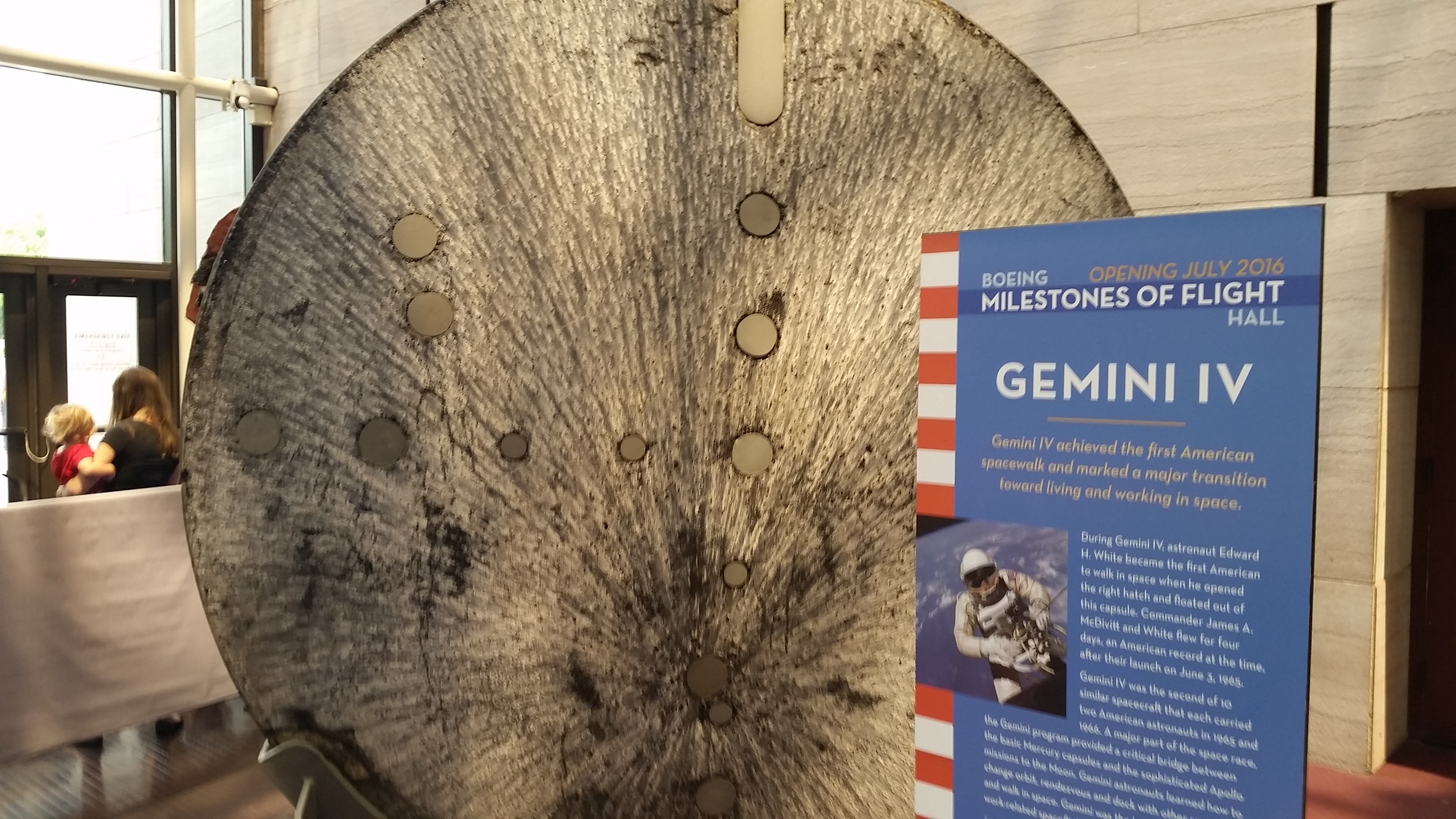 The business end of a Gemini capsule.