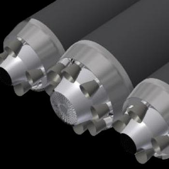 An oblique view of Beta's aerospikes