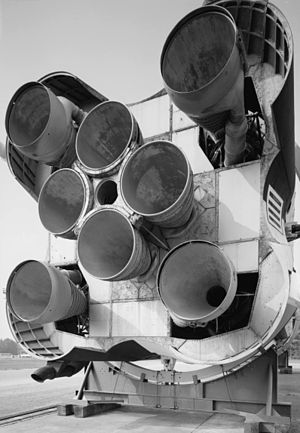 The business end of a Saturn I