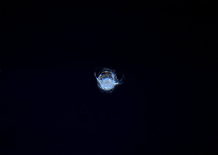 Chip in ISS Cupola