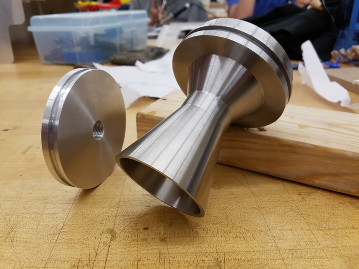 Team Incµssµs' rocket nozzle