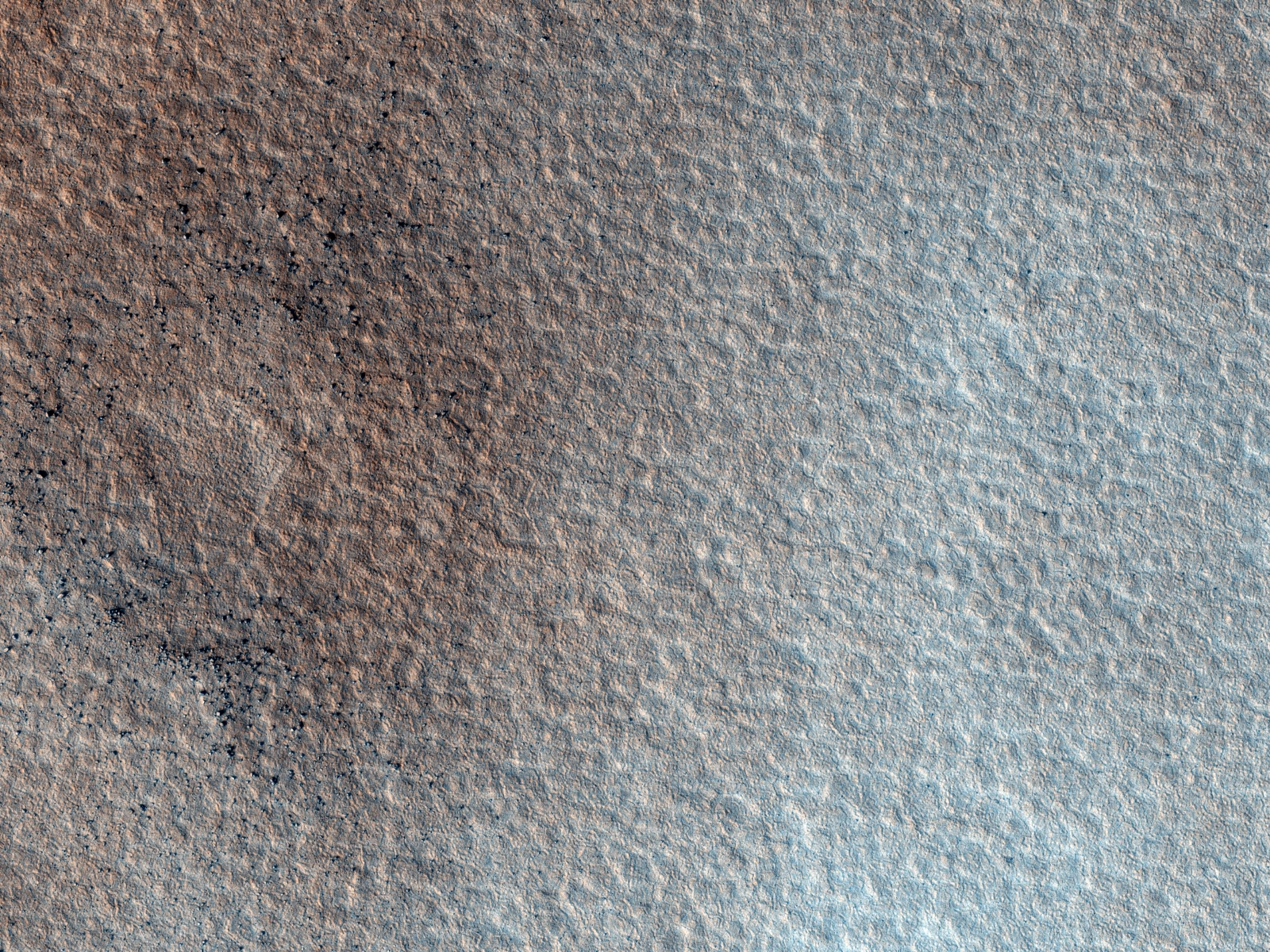 The gentle plains of Arcadia planitia