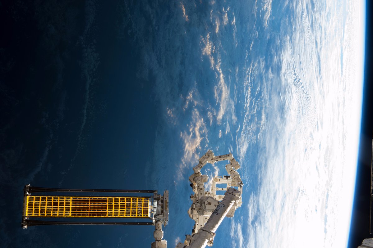 ROSA orbiting a blue planet