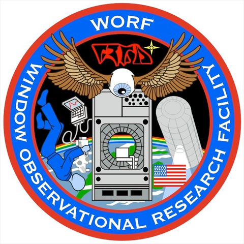 The WORF mission patch