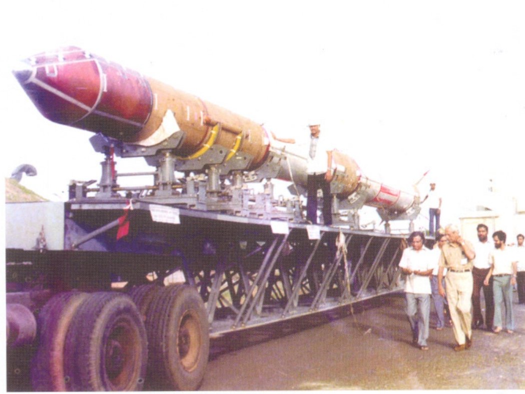 SLV on its transporter