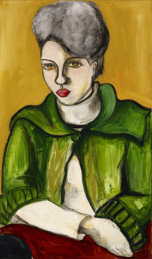 Portrait of Marissa with Green Sweater 