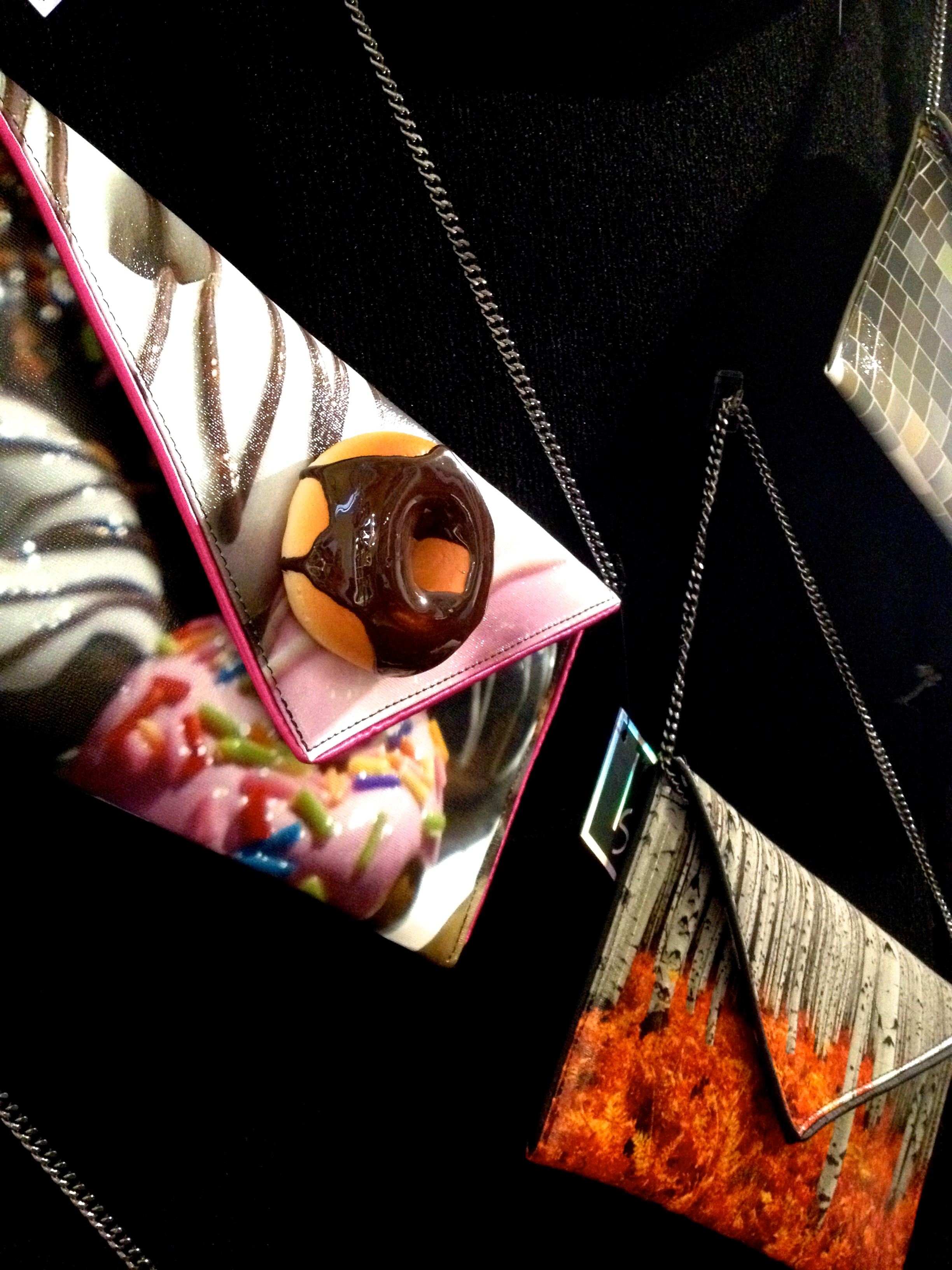 Donuts and birch trees, I myself own the donuts bag- a personal favorite!