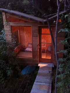 Los Angeles - Writing / Yoga Hutch made almost entirely from reclaimed lumber