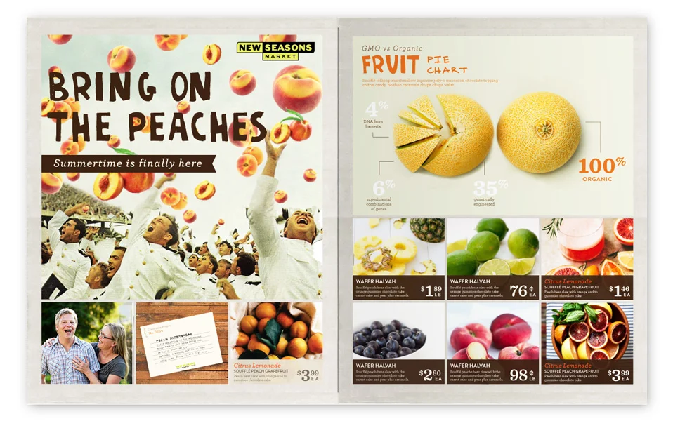 Adding some of the fun and intelligence that you feel when you walk into a store to the communications materials.