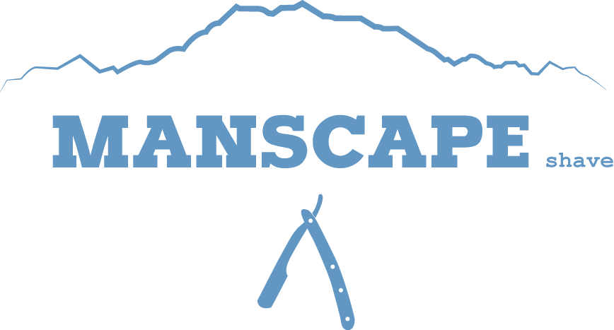 Manscape Logo- Shaving line