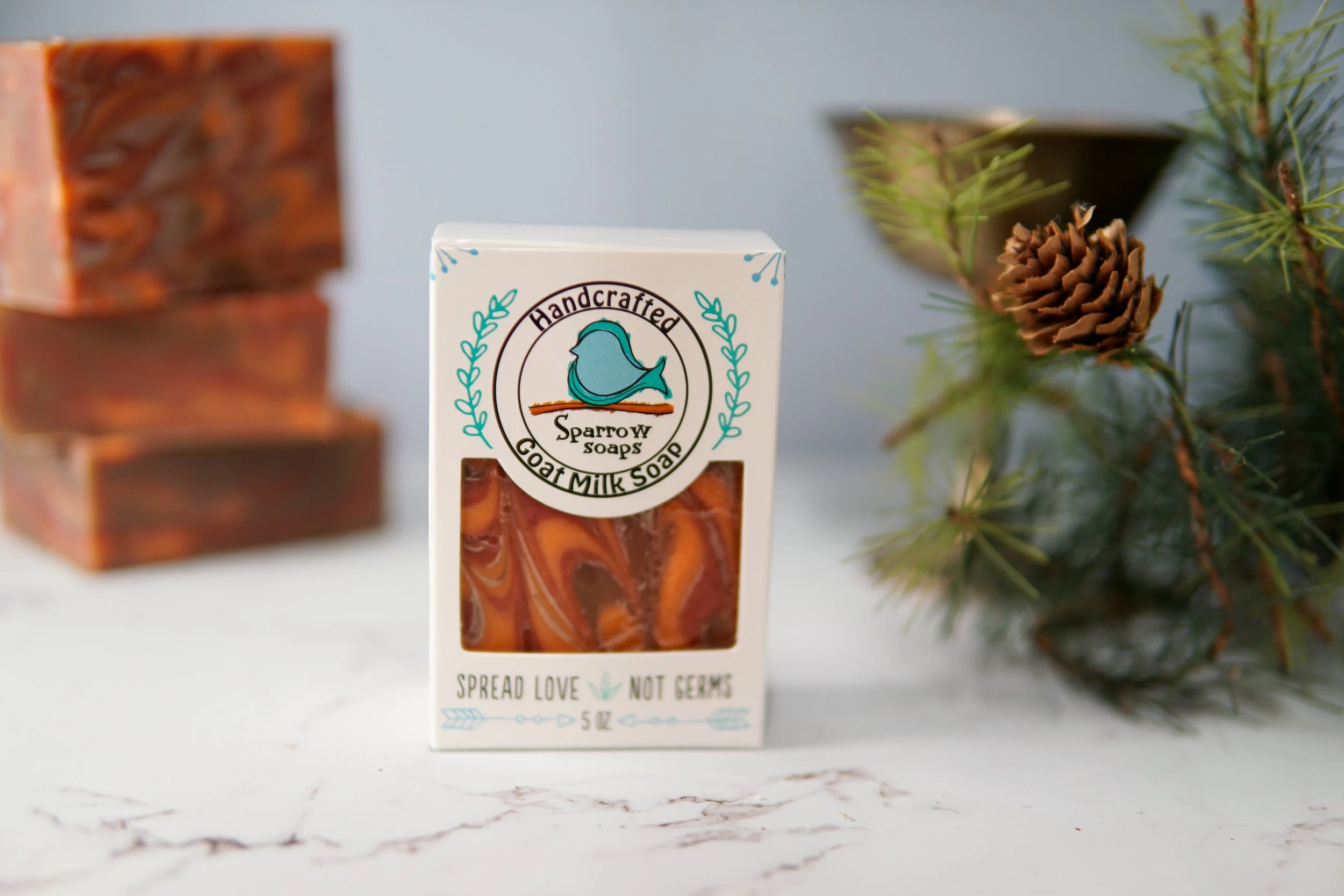 Kentucky Bourbon goat milk soap