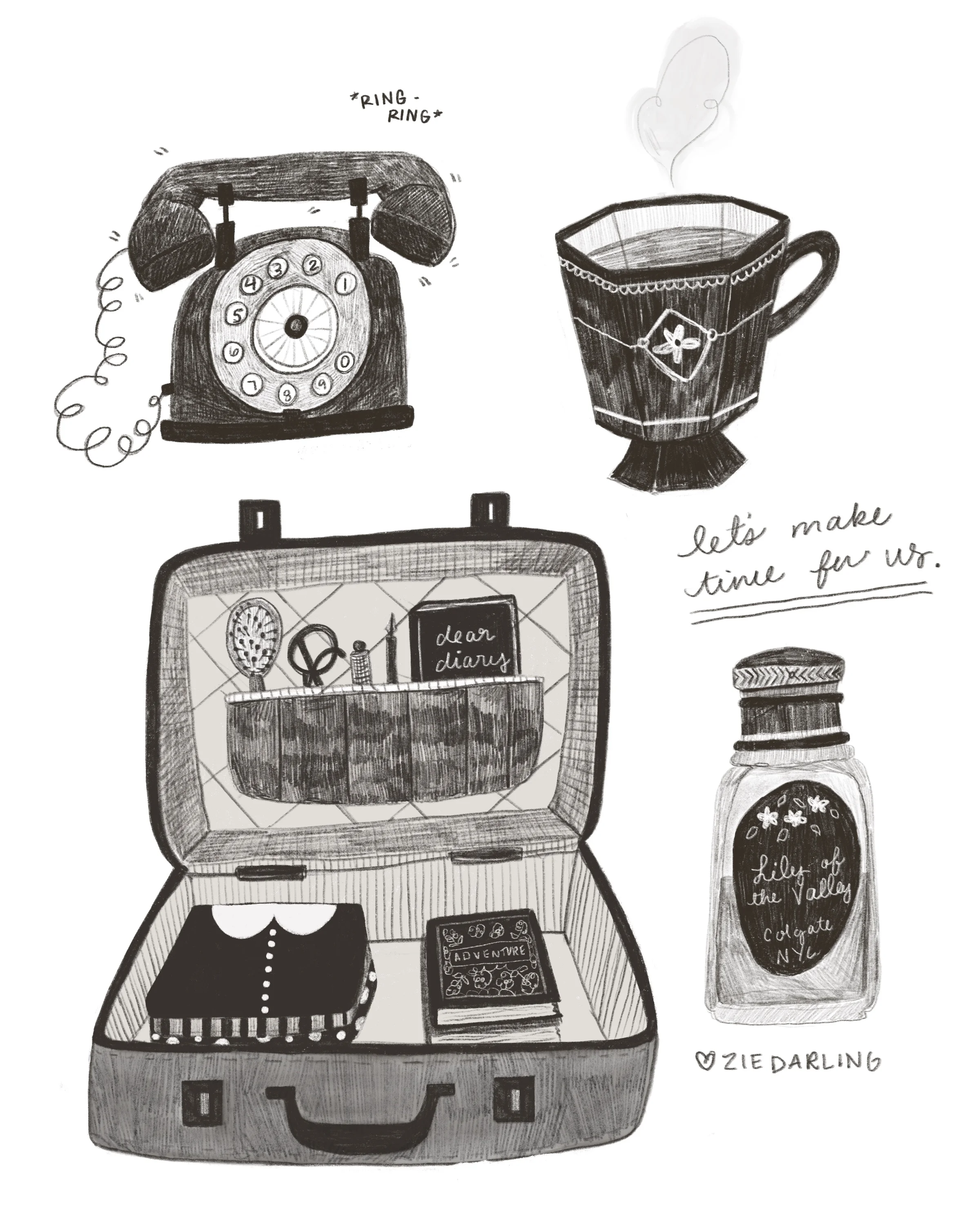 April Drawing Prompts A Chat About Limiting Yourself Zie Darling
