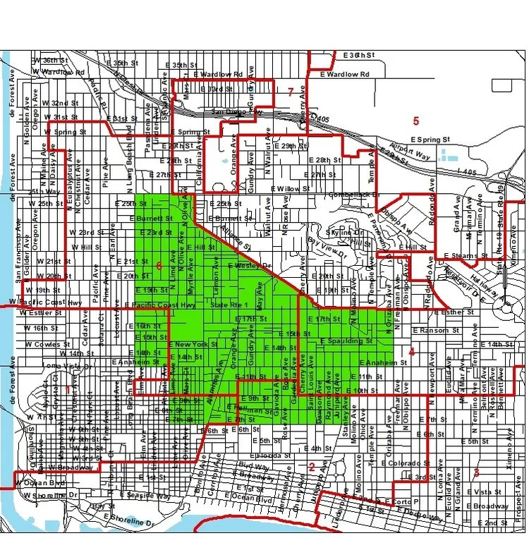 The Cambodian Community being Divided into 4 Districts