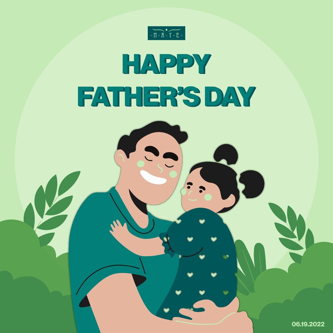 💙 Happy Father&rsquo;s Day from the MAYE Center. 

💚 Today, we are sending love to those who have lost their father and fathers who have lost their children, those with a strained relationship with their father, those who have suffered abuse, and t
