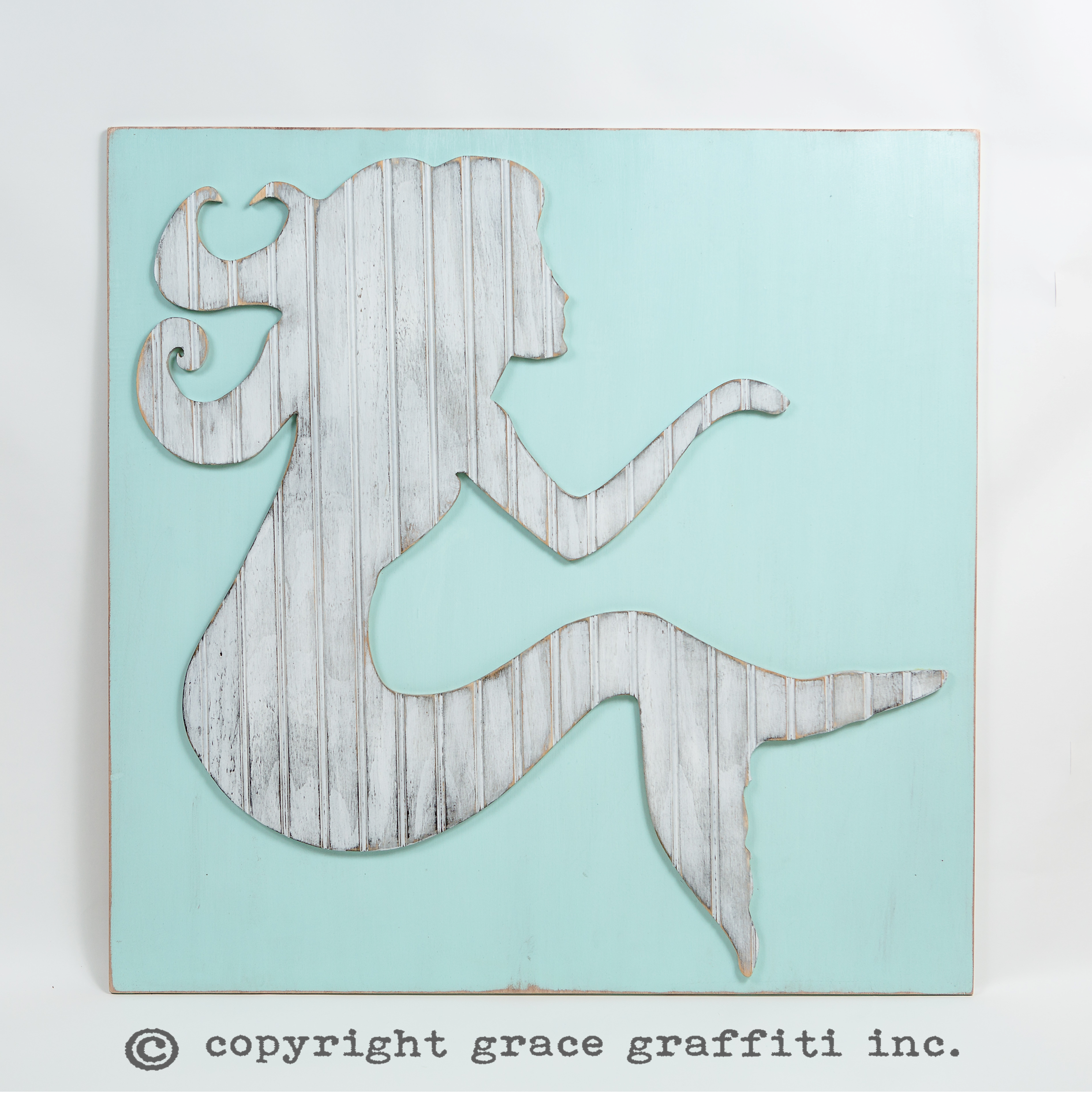 mermaid wall art