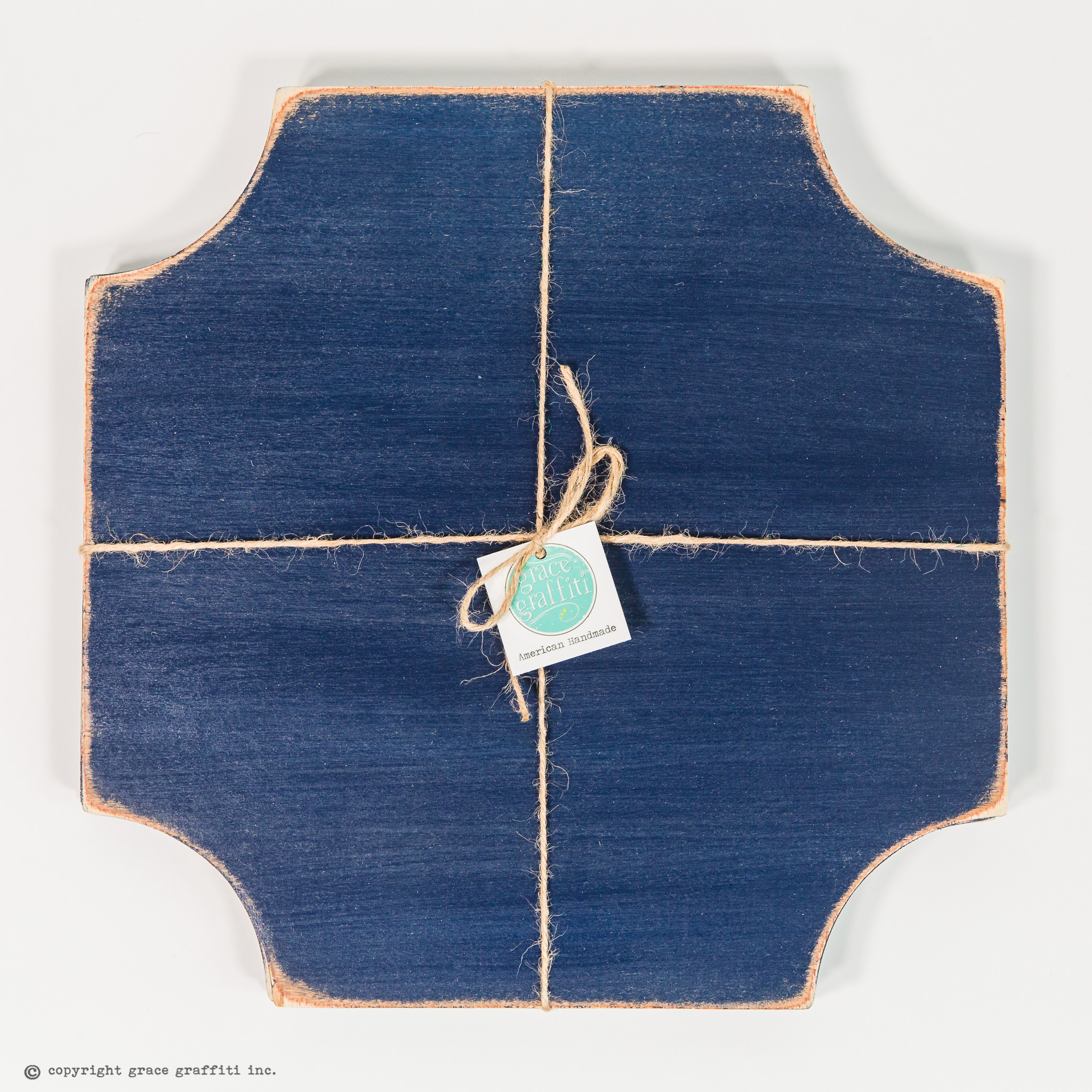 Elegant Wooden Chargers — Grace Graffiti